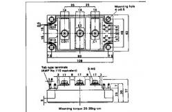 China IGBT Power Module 2DI200MC-050 POWER TRANSISTOR MODULE  FUJITSU IGBT Power Module supplier