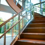 Modern Brushed Stainless Steel Handrails for Outdoor Balconies for sale