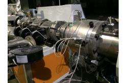 China Flexible PE PP PPR Plastic Extrusion Line / Plastic Pipe Production Line supplier