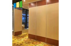 China Commercial Furniture Folding Partitions System Soundproof Sliding Partition Walls For Hotel supplier