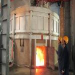 250 Tons 16.6m Metallurgy Machine Bottom Blowing Smelting Furnace for sale