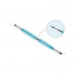 Smart Manual Eyebrow Tattoo Pen With Sterile Disposable Needles Blue for sale