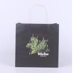 CMYK Printing Wide Base Paper Carrier Bags for sale