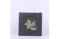 China CMYK Printing Wide Base Paper Carrier Bags supplier