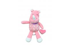 China Baby Soothing Music Bell Animal Plush Dolls With Hanging Ring supplier