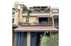 China light open retractable awning / Both motor and manual control awning supplier