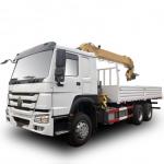 SINOTRUK HIAB 10ton Truck Mounted Crane With High Lifting Height for sale