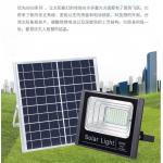 500W Solar LED Floodlight With Remote Control Lithium Battery Off Grid