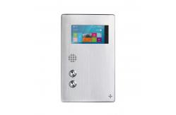 China 1024*600 LCD Smart Screen Video Help Point Intercom Telephone supplier