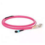 5m MPO MTP Connector Patch Cord LC UPC 8 Fibers LSZH OM4 OM3 MM for sale