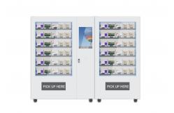 China Winnsen Salad Jar Vending Machine , Cupcake Vneding Machines With Belt System supplier