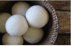 China 8cm Natural Fabric Softener Felted Wool Dryer Balls supplier