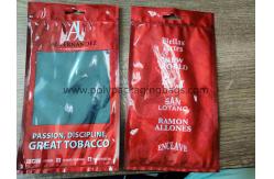 China Travel cigar moisturizing bag with moisturizing and humidifying system with red printing supplier