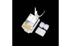 China CAT6 FTP 8P8C RJ45 Connector Modular Plug With Crystal Head supplier