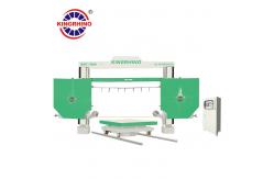 China PLC Diamond Wire Saw Cutting Machine For Granite Marble Limestone supplier
