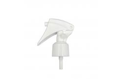 China Mini Plastic Trigger Sprayer Pump Button Lock 0.3ml PE Gasket supplier