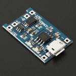 Micro USB Charger Board For Arduino 1A Lithium battery / Li-ion LED