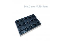 China RK Bakeware China Foodservice NSF Custom Commercial Nonstick Glaze Mini Crown Muffin Tray supplier