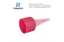 China Customized Plastic Squeeze Bottle Closure With Silicone Valve For Sauce Dispensing supplier
