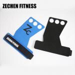 Microfiber Leather Crossfit Hand Wraps 2.25Mm Protect Gymnastics Palm Grips 3 Holes