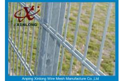 China 6x6 Reinforcing Welded Ornamental Double Loop Wire Fence With CE Certifcate supplier