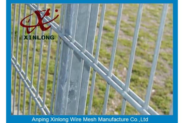 Rot Proof Double Loop Ornamental Wire Fencing For Backyard 3mm-4mm