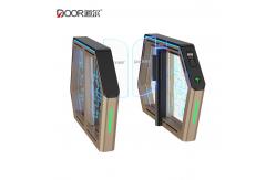 China Anti Reverse Speed Gate Turnstile RS485 Dry Contact With Biometrics Swipe Card supplier