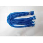 Transparent Blue Color Wire Spring Long Tool Tether Ready for Final Snap Hook for sale
