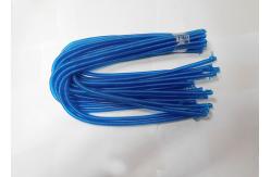 China Fly Fishing Rod Lanyard Leash No Hardware Semi-finished Blue Long Spring String supplier