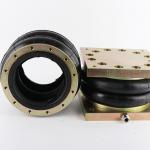 Aluminum Alloy And Rubber Industrial Air Spring 300170H-2 Double Convoluted Rubber Bellows for sale