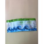 Plastic Cosmetic Sachet Packaging For Facial Mask / Three Side Seal Bag for sale