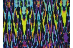 China Customized Pattern 100 Polyester Fabric Non Harmful Dust And Waste Created supplier