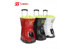China AC Power Portable Tennis Ball Shooter Machine Horizontal Angle supplier