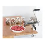W / 2 Cutting Plates Manual Meat Grinder  Stainless Steel 198lbs Per Minute #10 for sale