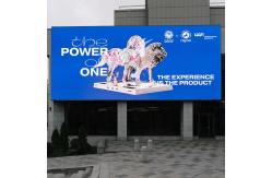 China IP65 Outdoor LED Display 7000cd/㎡ Brightness supplier