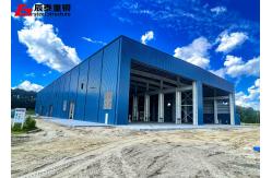 China Prefabricated Building Construction Steel Structure Large Span Eco Friendly supplier
