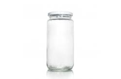 China Top Quality 6Oz 8Oz 12Oz  Freezing Glass Jar With Airtight Aluminum Lid supplier
