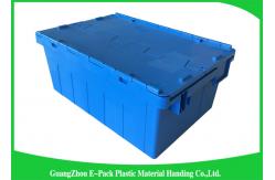 China Storage Containers With Attached Lids 43L , Warehouse Heavy Duty Storage Boxes supplier