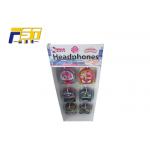 Waterproof Foldable Side Wing Display , Custom Cardboard Display Stands With 3 Layers