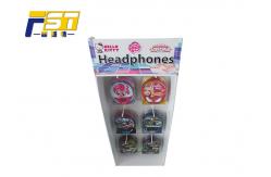 China Waterproof Foldable Side Wing Display , Custom Cardboard Display Stands With 3 Layers supplier