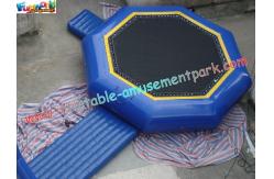 China Customized Inflatable Water Toys / Water Trampoline With Slide For Kids supplier