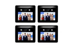China 5 Inch Multi Person Face Recognition Attendance Machine Employee Time Clock supplier