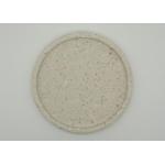 Terrazzo Stone Serving Tray , Kitchen Serving Trays Beige Smooth Surface