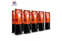 China Super Slim LCD Commercial Digital Signage In High Definition Resolution 2K supplier