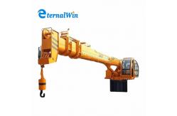 China 360 Rotatable Harbour Crane Ship Crane With Lifting Height Up To 20 M supplier
