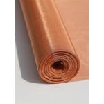 Alkali Resistant Copper Wire Mesh Roll With Strong Tensile Strength for sale