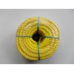 4mm 6mm 8mm 10mm 12mm 3-6 Strands Twisted PP Rope For Making Construction Safety Nets for sale