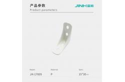 China 15mm Plastic Angle Brackets Versatile Design Fixing For Knockdown Furniture supplier