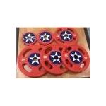 Rogue Gym Fitness Dumbbell Weight Plates Steel And Rubber for sale