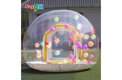 China Party Bubble Houses Dome Transparent Inflatable Bubble House Tent For Kids supplier